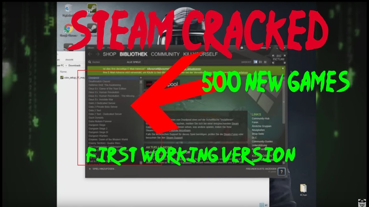 Cracked steam client download